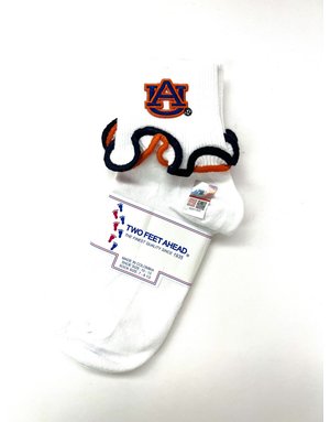 Two Feet Ahead AU Double Ripple Edge Sock