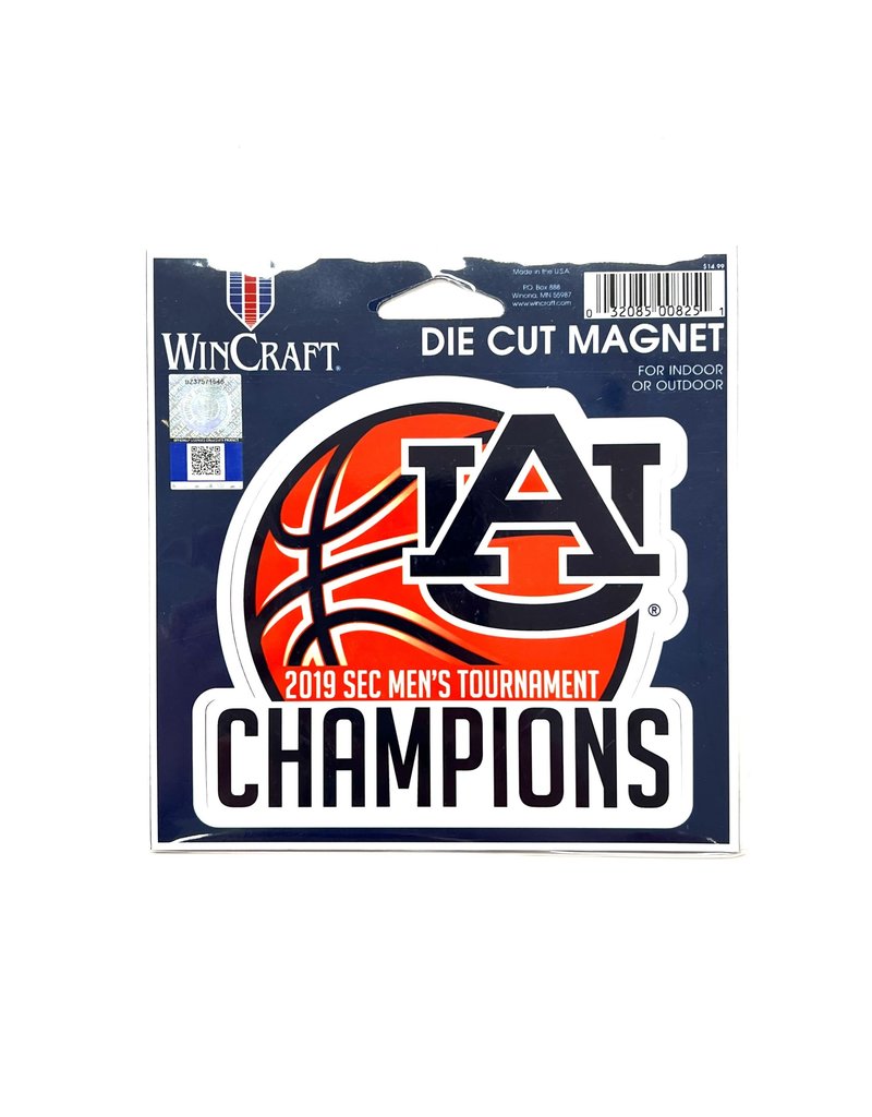 2019 Auburn Mens Basketball SEC Tournament Champions Magnet