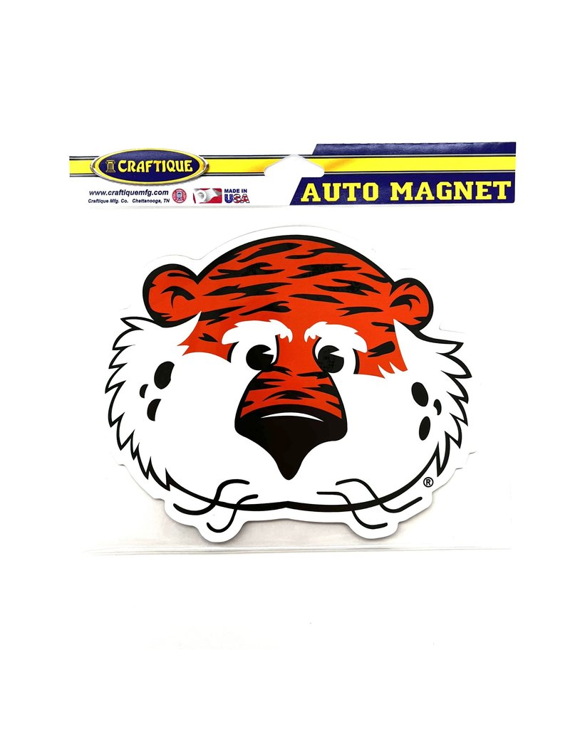 Craftique Aubie Head Magnet, 6"