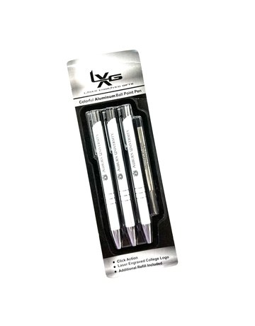 LXG 3-Pack Auburn University Engraved Pen Set