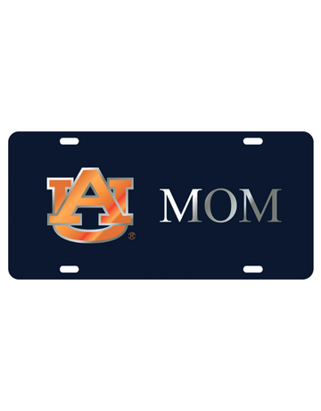 Craftique AU Mom Mirror Acrylic License Plate