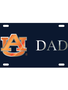 Craftique AU Dad Mirror Acrylic License Plate