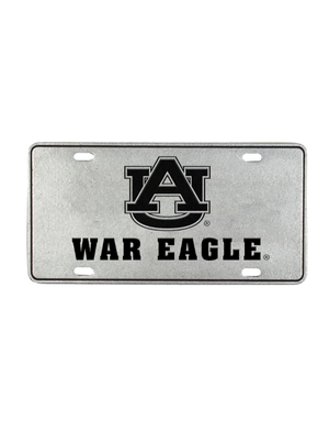 Carson Recessed AU War Eagle License Plate