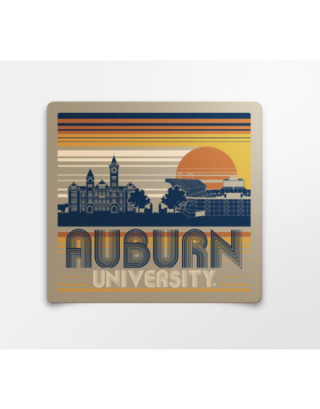 Image One Auburn University Vintage Stripes Campus Decal