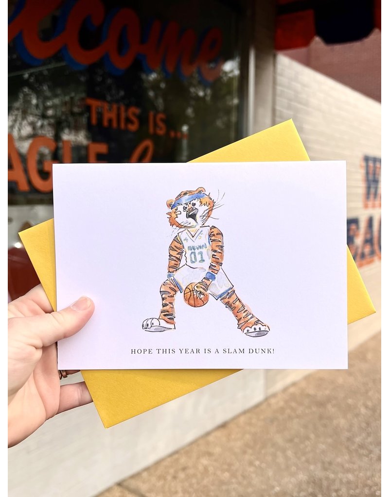 Art by LJD Slam Dunk Birthday Card