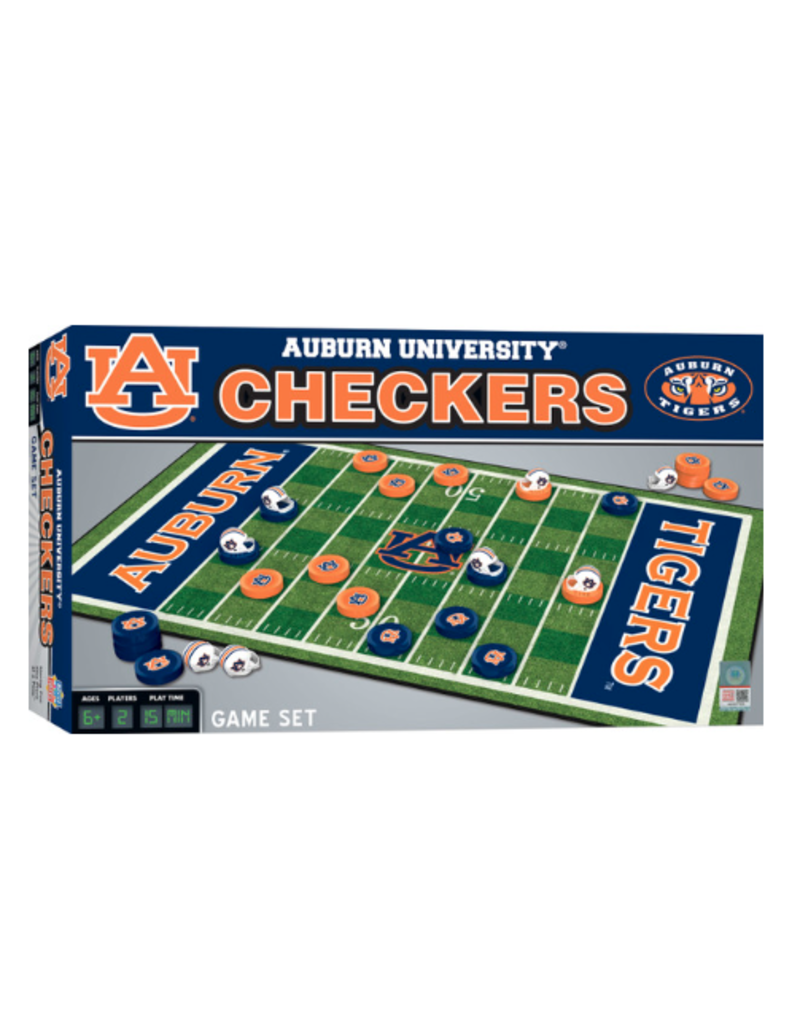 Master Pieces Puzzle Co. Auburn Checkers