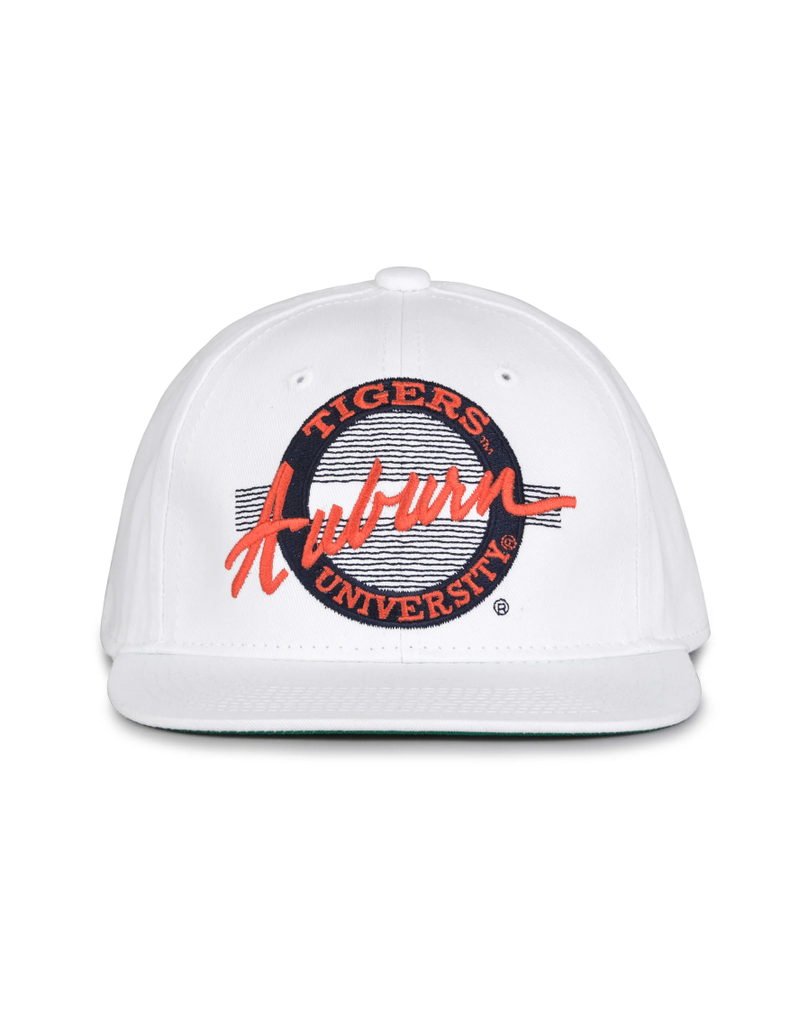 The Game Tigers Throwback 80s White Circle Hat