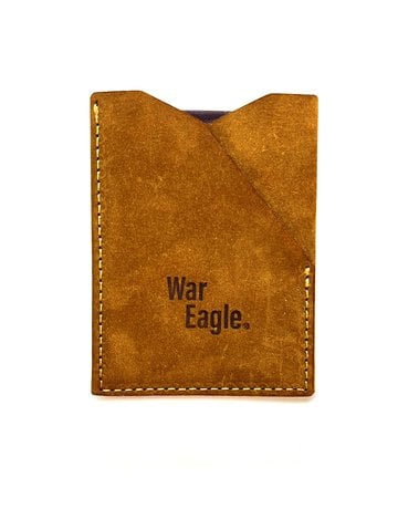 Zep Pro Crazy Horse War Eagle Embossed Front Pocket Wallet