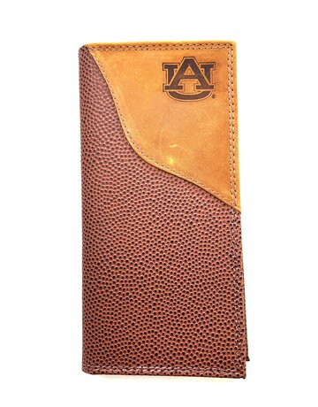 Zep Pro Leather Football Grain Roper Wallet