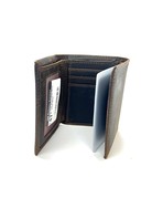 Zep Pro Light Brown Crazy Horse Trifold Wallet