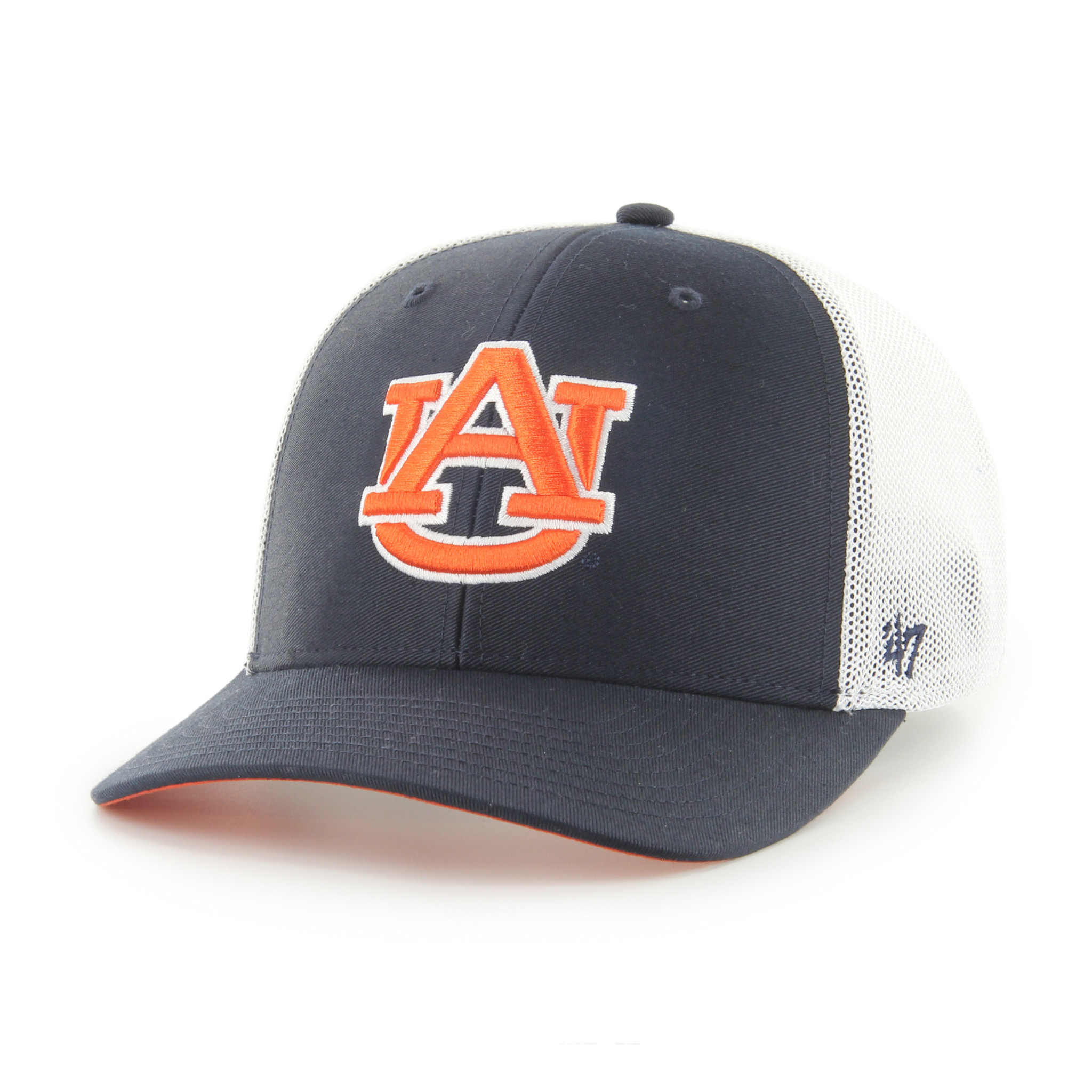 47 Brand Auburn Tigers Vintage Aubie Two Tone Navy Orange Hat