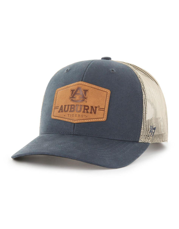 Legacy Script Auburn AU Tigers Patch White Camo Hat - J&M