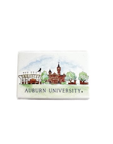 Valiant Gifts Auburn Skyline Magnet