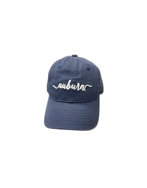 The Game Script Auburn Tigers Marine Blue Youth Hat