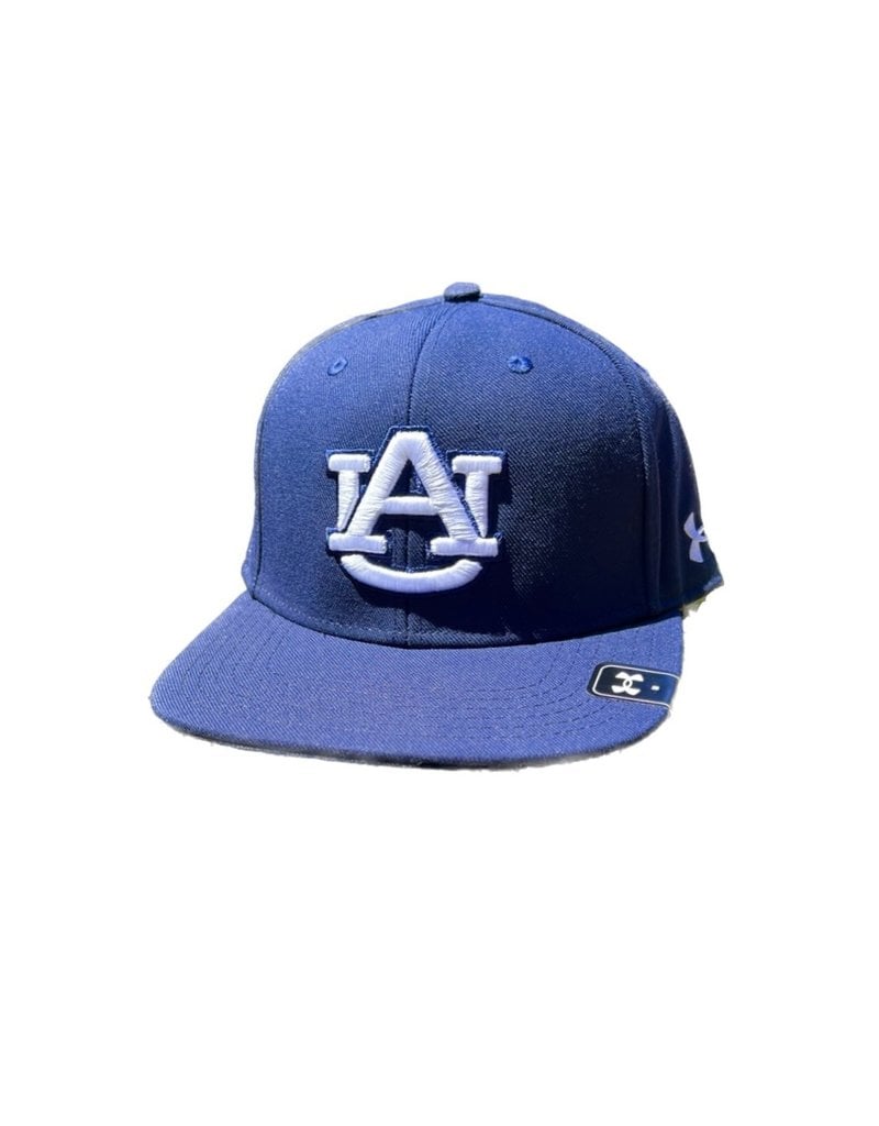 Under Armour Classic Baseball Hat Navy with White AU - J&M