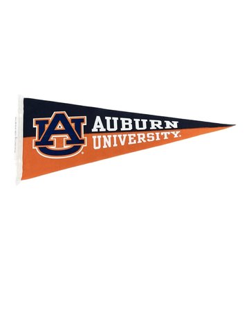 Collegiate-Pacific AU Auburn Split Sewn Pennant