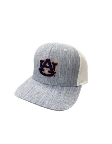 The Game NAVY AU LT BLUE HEATHERED ADJ HAT WHITE MESH BACK