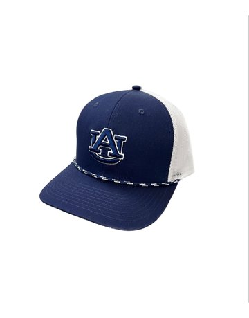 The Game NAVY AU ADJ HAT WITH ROPE WHITE MESH BACK