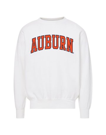 MV Sport Arch Auburn Embroidered Fundamental Fleece Crew