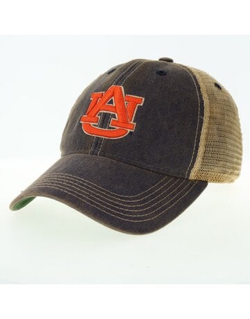 Legacy Classic AU on Vintage Navy Front Tea Stain Mesh Toddler Hat