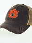 Legacy Classic AU on Vintage Navy Front Tea Stain Mesh Toddler Hat