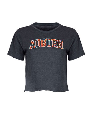 MV Sport Arch Auburn Crop Top T-Shirt
