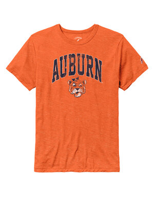 League Arch Auburn Vintage Aubie Triblend T-Shirt