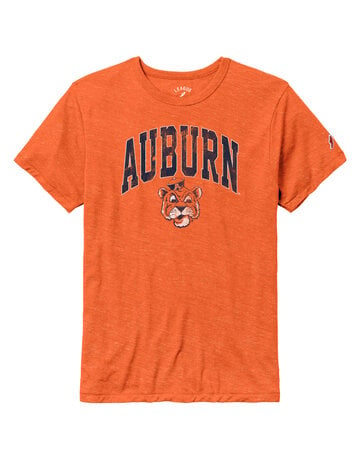 League Arch Auburn Vintage Aubie Triblend T-Shirt