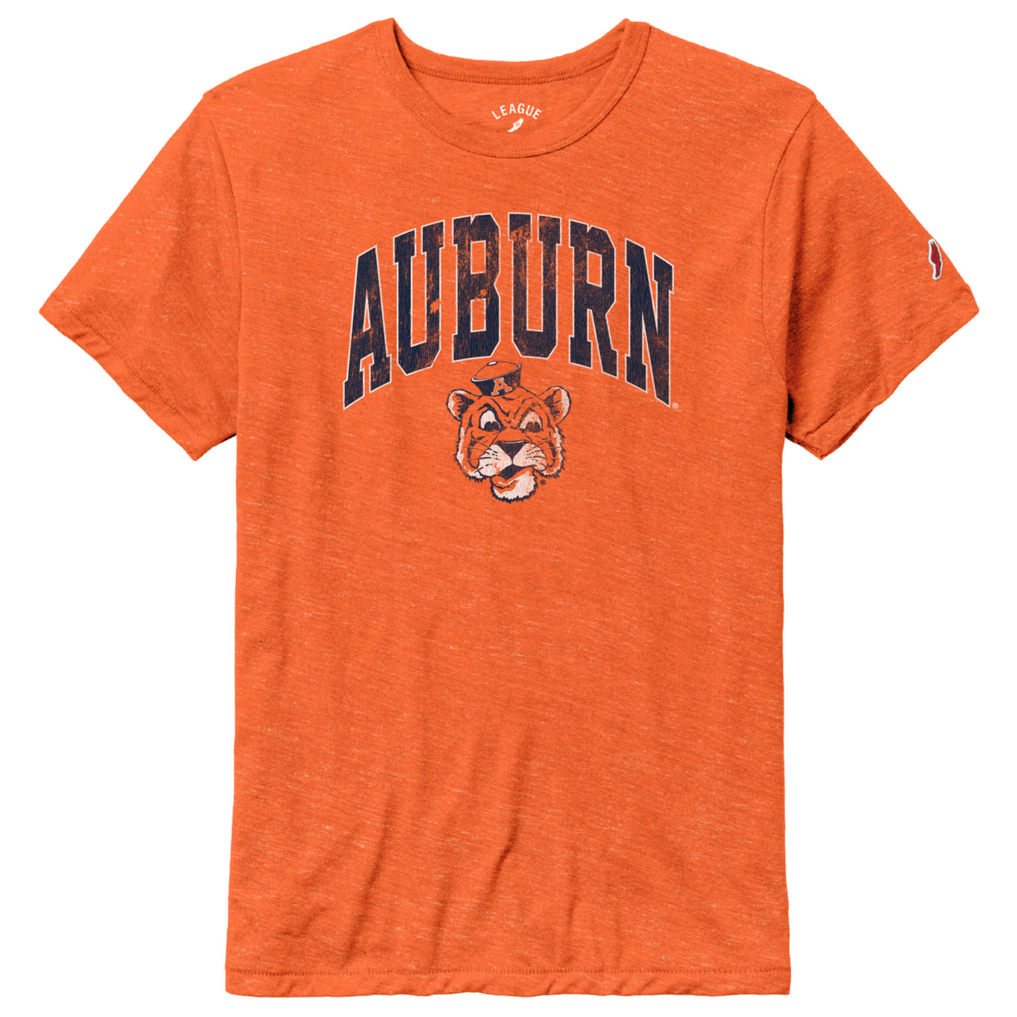 Arch Auburn Vintage Aubie Triblend T-Shirt - J&M Bookstore Downtown