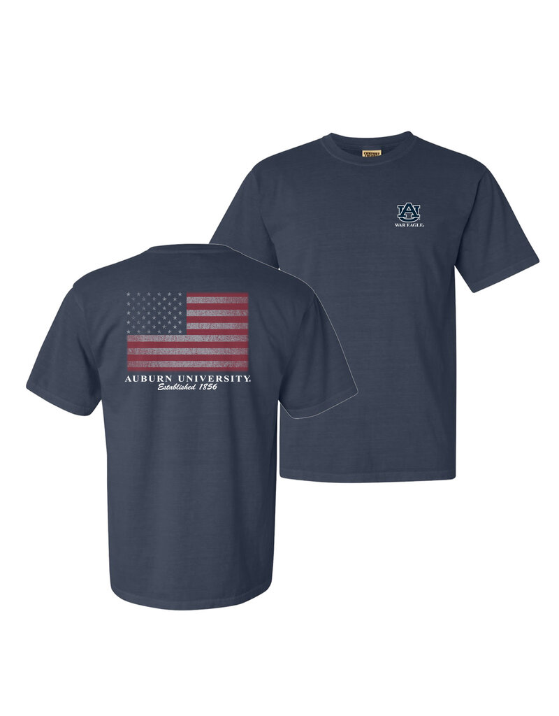 MV Sport Auburn University 1856 War Eagle Flag T-Shirt
