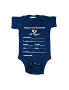 Two Feet Ahead Welcome to the World Lil Tiger Onesie