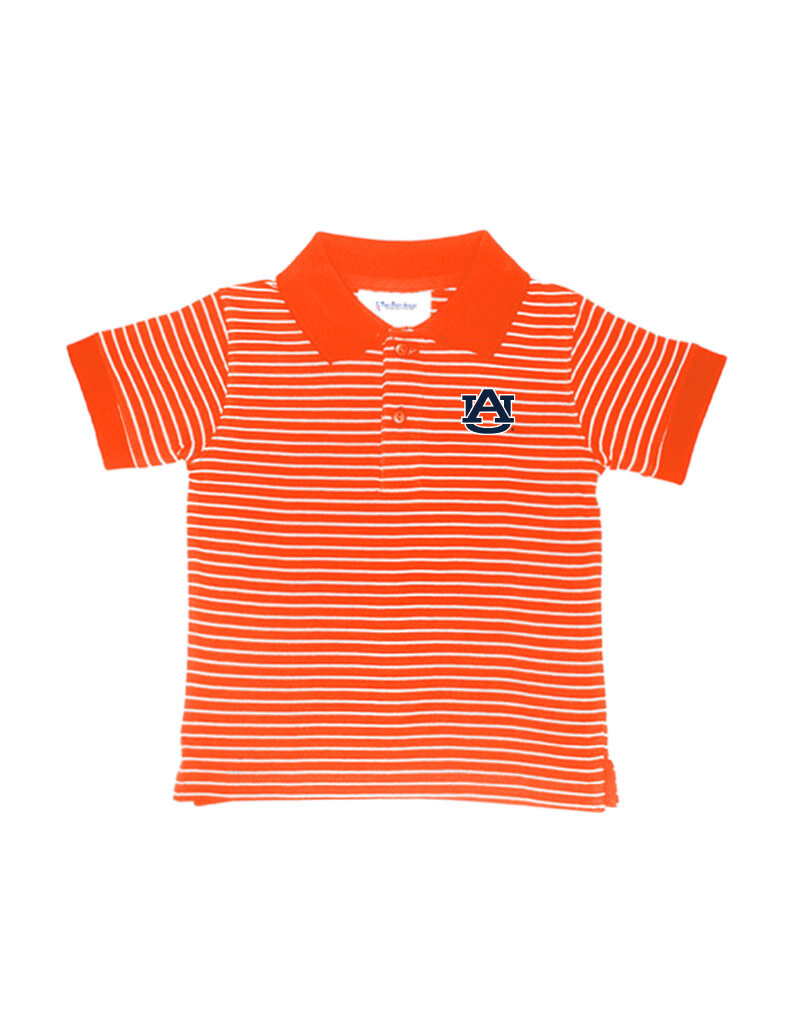 Two Feet Ahead AU Stripe Jersey Golf Shirt