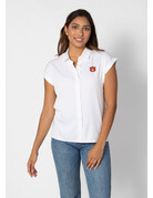 Chicka-D Short Sleeve Ladies Button Up