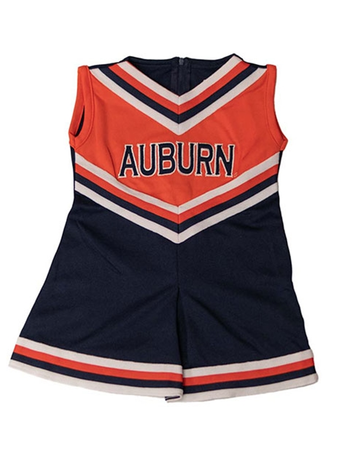 Little King Auburn Embroidered Cheer Jersey