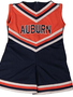 Little King Auburn Embroidered Cheer Jersey
