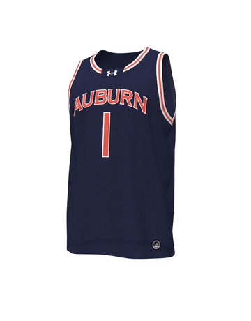 Under Armour Mens #1 Replica Basketball Jersey