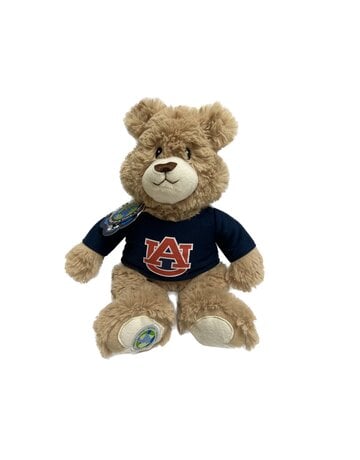 Mascot Factory Recycled Ethel Plush Bear with AU T-Shirt