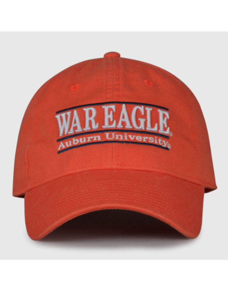 The Game War Eagle Auburn University Bar Hat, Orange