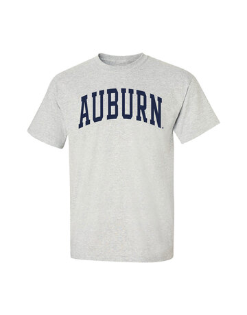 Arch Auburn Navy Print T-Shirt - J&M Bookstore Downtown