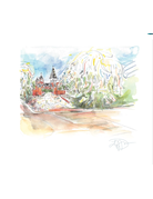 Art by LJD Rolling Toomer's 11x14 Print