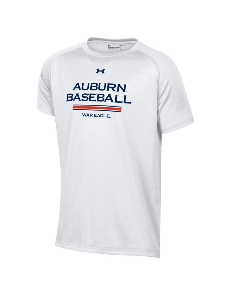Under Armour Auburn Baseball War Eagle Stripe Tech T-Shirt