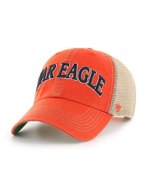 47 Brand 47 Brand Arch War Eagle Trucker Hat Orange
