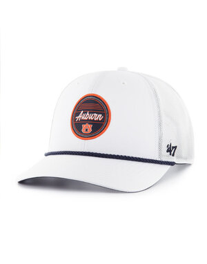 47 Brand Auburn AU Circle Patch Fairway Mesh Rope Hat