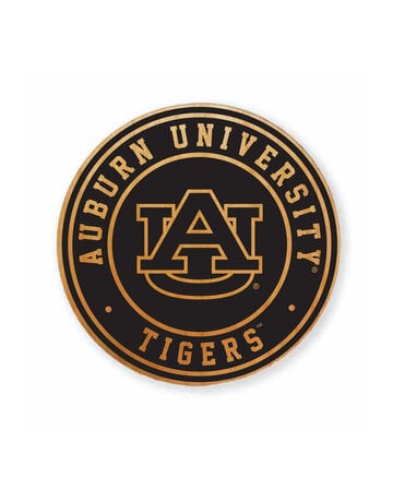 Jardine Associates Auburn University AU Tigers Wooden Set of 4 Coaster