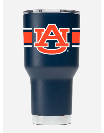 Gametime Lights LLC Navy AU 360 Stripe 30 Oz. Tumbler