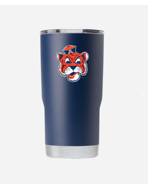 Gametime Lights LLC Vintage Aubie Navy 20 oz. Tumbler with Lid