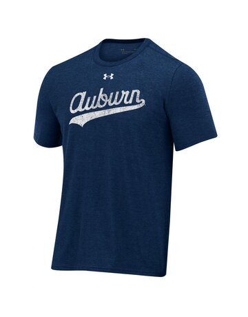 Under Armour Classic Script Auburn Bi-Blend T-Shirt