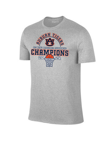Retro Brand Auburn Tigers 2024 Men's Basketball SEC Tournament Champs T-Shirt