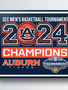Sewing Concepts 2024 SEC Basketball Tournament Champs 6" Magnet
