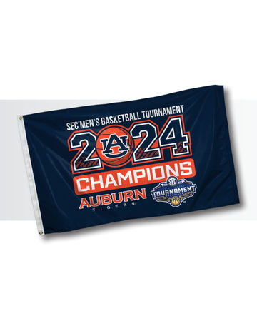 Sewing Concepts 2024 SEC Basketball Tournament Champs Flag, 3X5